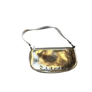 Urban Outfitters Silver Metallic Shoulder Purse 90's Clutch